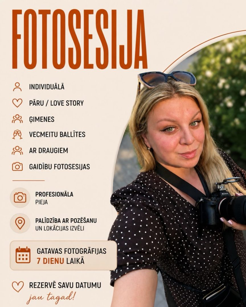Ģimenes fotosesija Rīgā — fotosesija ģimenei — Instagram