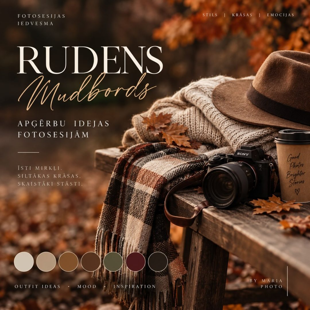Rudens fotosesija — Instagram